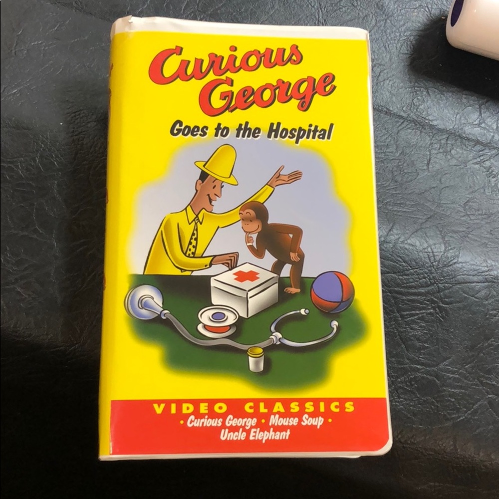 Curious George goes to the hospital vhs